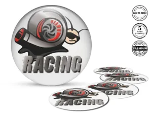 Decalcomanie Ruota Limited Logo Dome Racing Tuning